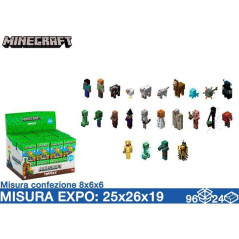 INGROSSO GIOCATTOLI MINECRAFT 3D BOS SORPRESA 5CM ASS. 8057271175724 GIOCHI E GIOCATTOLI GIOCHI DA EDICOLA