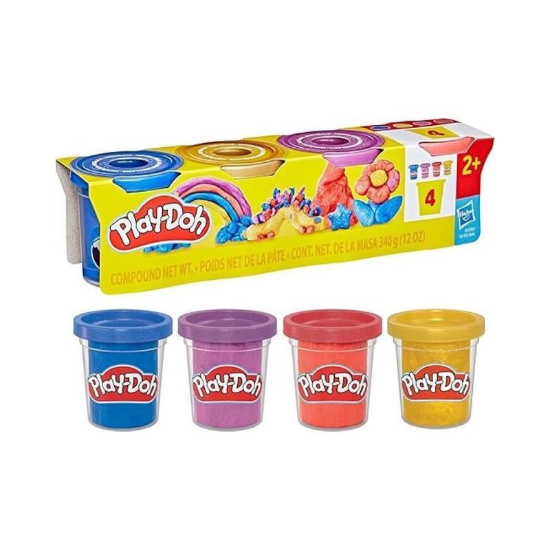 PLAYDOH 4 VASETTI SPECIALI 4 COL ASS. EAN 5010996299932 INGROSSO PASTA PER MODELLARE DIDO PLAYDOH 4 VASETTI SPECIALI 4 COL ASS. EAN 5010996299932 INGROSSO PASTA PER MODELLARE DIDO
