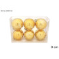 PALLE 8CM 6PZ ORO STELLA COMETA BIANCA EAN 8053482371139 INGROSSO PALLINE DI NATALE E PUNTALI PALLE 8CM 6PZ ORO STELLA COMETA BIANCA EAN 8053482371139 INGROSSO PALLINE DI NATALE E PUNTALI