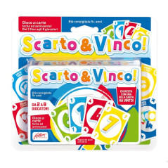 INGROSSO GIOCATTOLI GIOCO CARTE SCARTO & VINCO IN BLISTER 8004817105523 GIOCHI E GIOCATTOLI GIOCHI DI CARTE