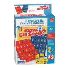 INGROSSO GIOCO JUNIOR POCKET TROVA CHI SONO 8004817118882 GIOCO DA TAVOLO GIOCHI DI SOCIETA