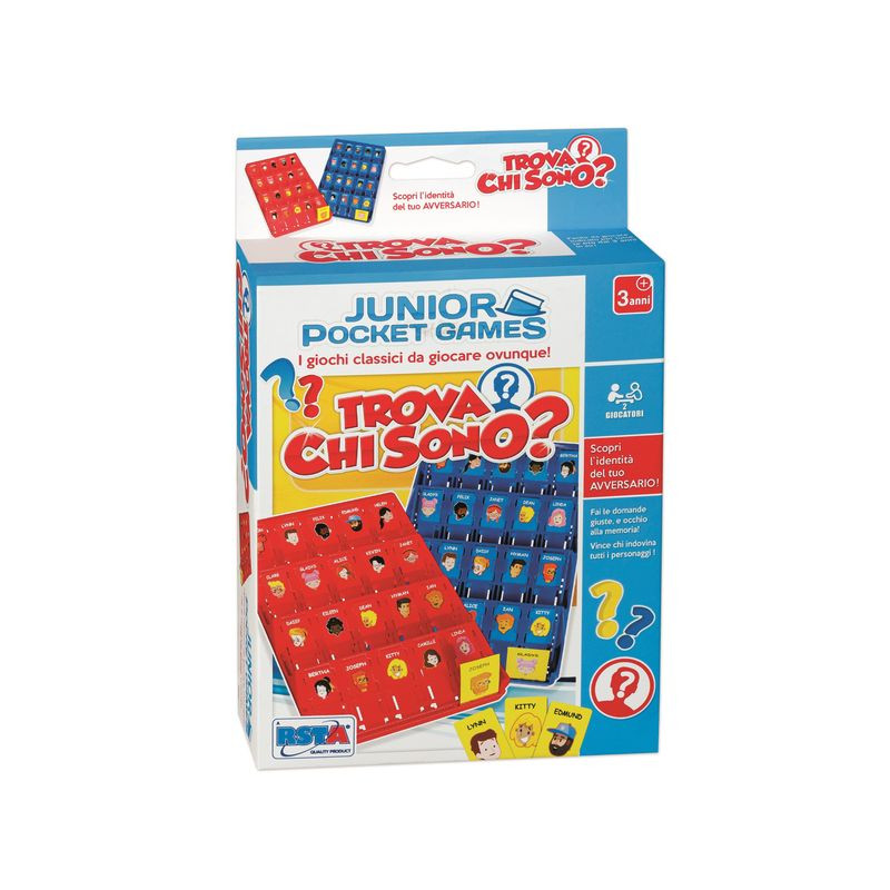 GIOCO JUNIOR POCKET TROVA CHI SONO EAN 8004817118882 INGROSSO GIOCHI DI SOCIETA GIOCO JUNIOR POCKET TROVA CHI SONO EAN 8004817118882 INGROSSO GIOCHI DI SOCIETA