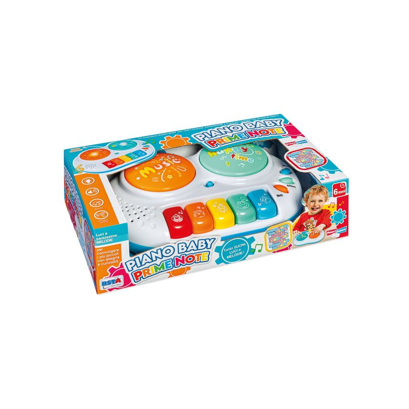 PIANOLA BABY PRIME NOTE EAN 8004817120571 INGROSSO GIOCHI PRIMA INFANZIA