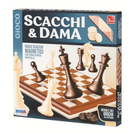 INGROSSO GIOCO SCACCHI DAMA MEDIO MAGNET. RICHIUD 8004817122070 GIOCHI E GIOCATTOLI SCACCHI DAMA