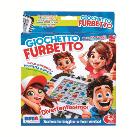 GIOCHETTO FURBETTO SALVA LE BIGLIE EAN 8004817123008 INGROSSO GIOCHI DI SOCIETA