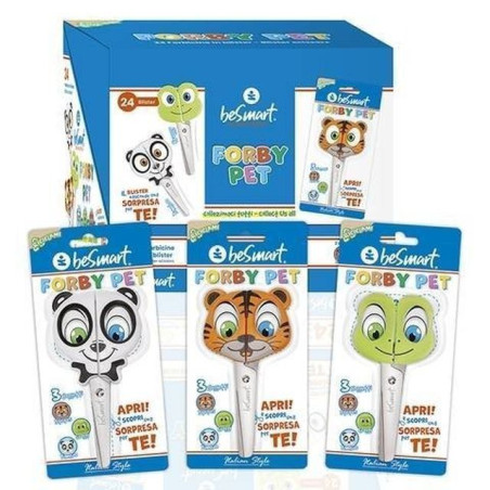 INGROSSO CARTOLERIA FORBICI FORBY PET ACC. 3 COL. ASS BLIST 8023650064941 ARTICOLI DI CANCELLERIA FORBICI PER BIMBI