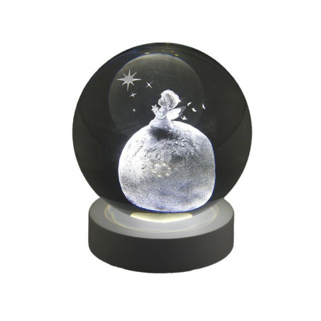 INGROSSO BOMBONIERE SFERA D60MM ANGELO SU PIANETA ILL. USB 8059916194831 IDEE REGALO BOMBONIERE