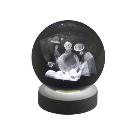 INGROSSO BOMBONIERE SFERA D60MM PICCOLO PRINCIPE ILL. USB 8059916194848 IDEE REGALO BOMBONIERE