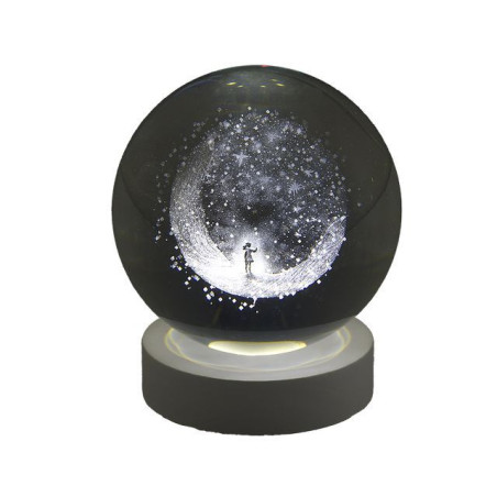 INGROSSO BOMBONIERE SFERA D60MM FUTURO STE. B. BI. ILL. USB 8059916194879 IDEE REGALO BOMBONIERE
