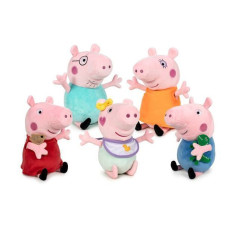 INGROSSO GIOCATTOLI PEPPA PIG FAMILY PELUCHE 20CM 8425611356476 PELUCHE ANIMALI PELUCHE MORBIDOSI