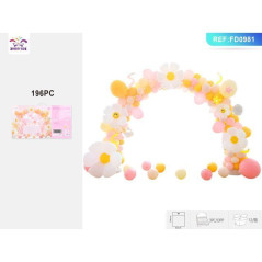 INGROSSO FESTA E PARTY SET DA ARCO LITTLE DAISY PER PALLONCINI 8058617791714 ARTICOLI PER FESTE PALLONCINI COMPLEANNO