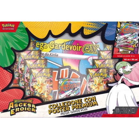 INGROSSO CARTE COLLEZIONABILI POKEMON M2.5 COLL. POSTER PREMUIM MEGA L 0196214131064 CARTE DA COLLEZIONE CARTE POKEMON