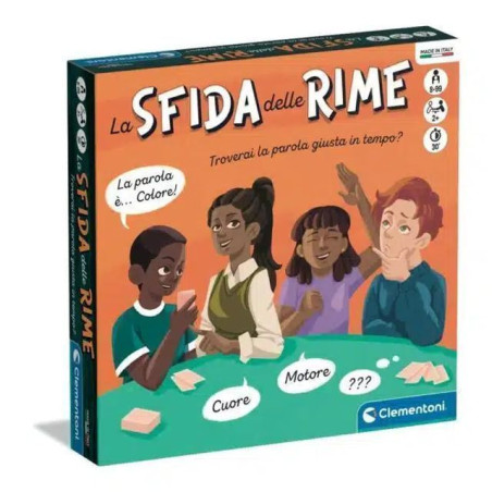 LA SFIDA DELLE RIME 16664 EAN 8005125166640 INGROSSO GIOCHI DI SOCIETA