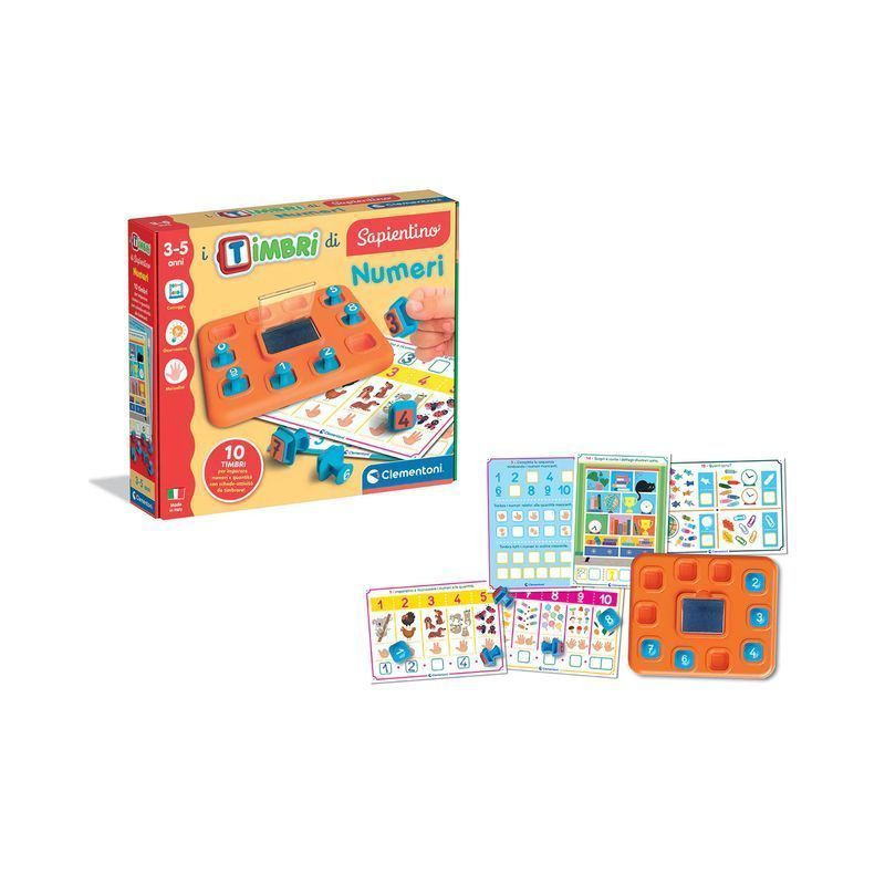 I TIMBRI DI SAPIENTINO NUMERI 16886 EAN 8005125168866 INGROSSO GIOCHI SAPIENTINO I TIMBRI DI SAPIENTINO NUMERI 16886 EAN 8005125168866 INGROSSO GIOCHI SAPIENTINO