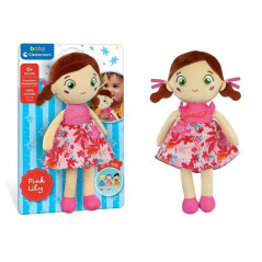 INGROSSO GIIOCHI PRIMA INFANZIA PLUSH SOFT DOLL PINK LILY 17603 8005125176038 GIOCHI CLEMENTONI BABY CLEMENTONI