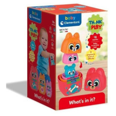 INGROSSO GIIOCHI PRIMA INFANZIA WHAT'S INSIDE? MATRIOSKA ANIMALI 17606 8005125176069 GIOCHI CLEMENTONI BABY CLEMENTONI
