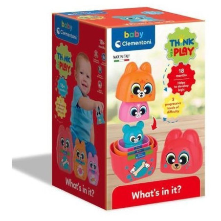 MATRIOSKA ANIMALI 17606 EAN 8005125176069 INGROSSO BABY CLEMENTONI