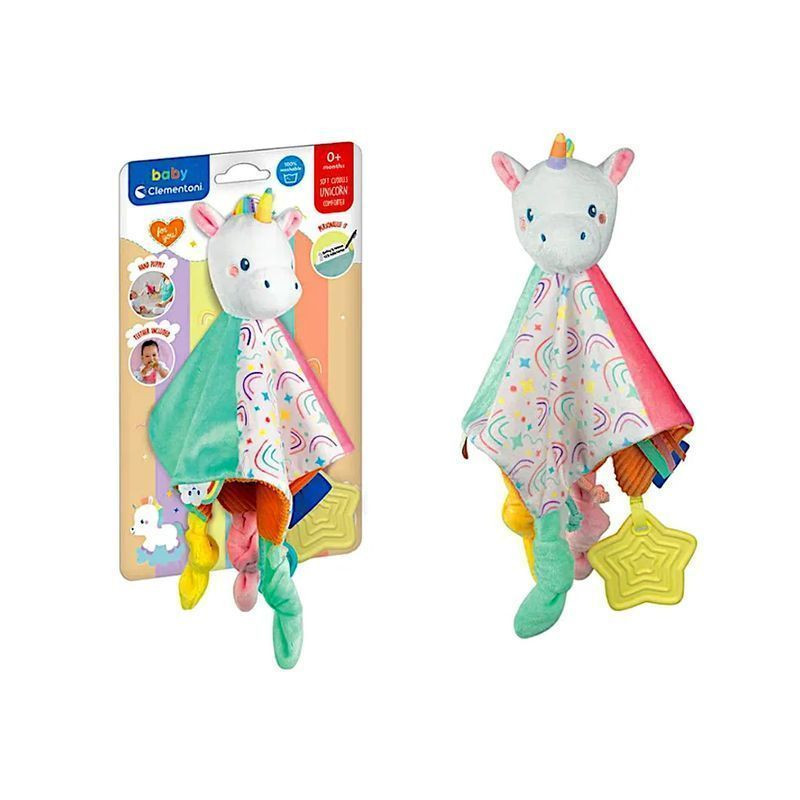 COMFORTER UNICORNO COCCOLE 17611 EAN 8005125176113 INGROSSO BABY CLEMENTONI