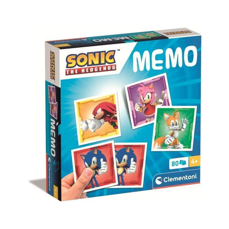 GIOCO DI MEMORIA SONIC 18303 EAN 8005125183036 INGROSSO GIOCHI DI CARTE