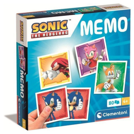GIOCO DI MEMORIA SONIC 18303 EAN 8005125183036 INGROSSO GIOCHI DI CARTE