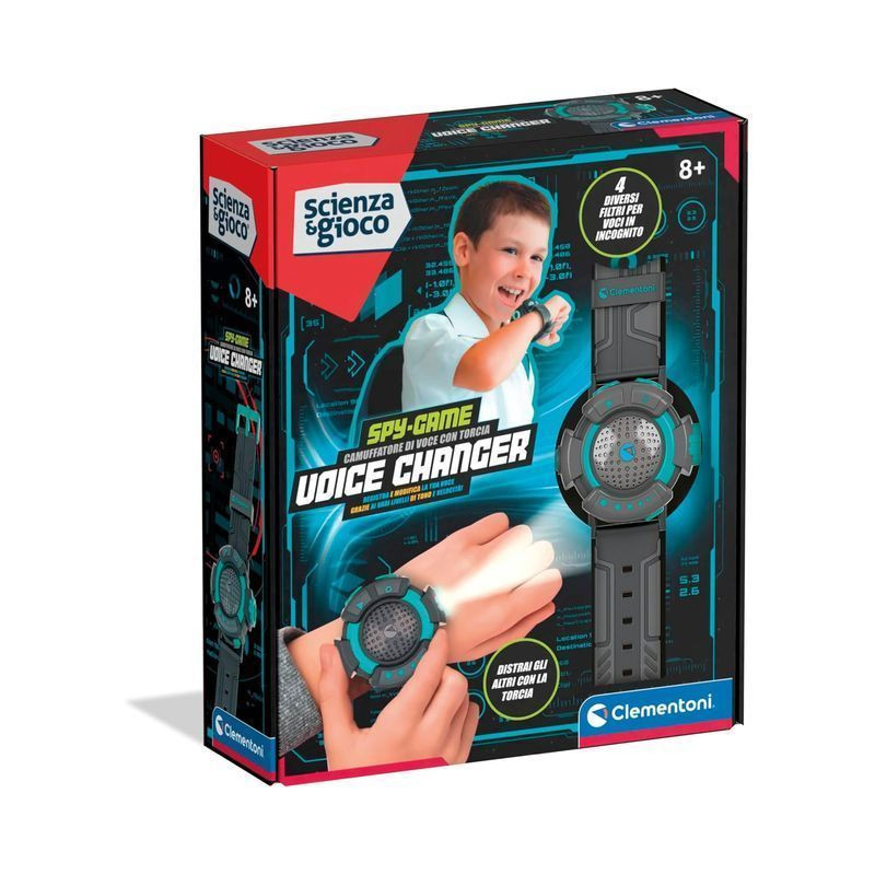 TRASFORMATORE VOCALE 19418 EAN 8005125194186 INGROSSO SCIENZA E GIOCO CLEMENTONI