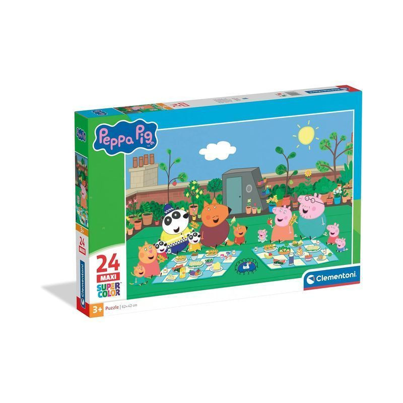 PUZZLE MAXI PZ.24 PEPPA PIG 24497 EAN 8005125248346 INGROSSO PUZZLE PER BIMBI PUZZLE MAXI PZ.24 PEPPA PIG 24497 EAN 8005125248346 INGROSSO PUZZLE PER BIMBI