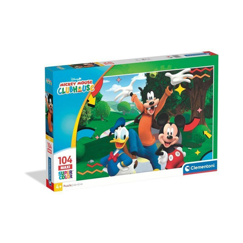 PUZZLE PZ.104 MAXI MICKEY MOUSE C. 25018 EAN 8005125250189 INGROSSO PUZZLE PER BIMBI PUZZLE PZ.104 MAXI MICKEY MOUSE C. 25018 EAN 8005125250189 INGROSSO PUZZLE PER BIMBI