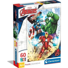INGROSSO GIOCATTOLI DIDATTICI PUZZLE PZ.60 AVENGERS 26193 8005125261932 GIOCHI PUZZLE PER BIMBI