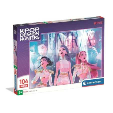 INGROSSO GIOCATTOLI DIDATTICI PUZZLE PZ.104 KPOP DEMON HUNTERS 27257 8005125272570 GIOCHI PUZZLE PER BIMBI