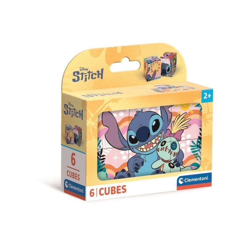 VALIGETTA 6 CUBI STITCH 40905 EAN 8005125409051 INGROSSO PUZZLE PER BIMBI