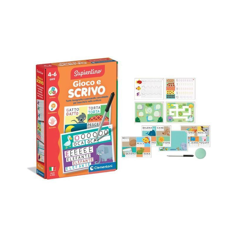 GIOCO E SCRIVO 16844 EAN 8005125168446 INGROSSO GIOCHI SAPIENTINO GIOCO E SCRIVO 16844 EAN 8005125168446 INGROSSO GIOCHI SAPIENTINO