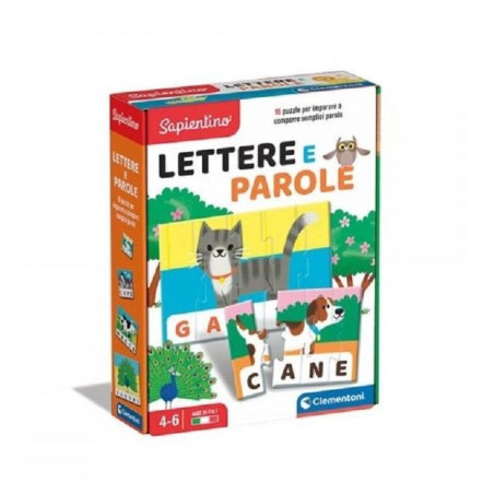 MONTESSORI LETTERE E PAROLE 16845 EAN 8005125168453 INGROSSO GIOCHI SAPIENTINO
