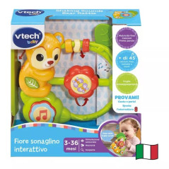 INGROSSO GIOCHI PRIMA INFANZIA FIORE SONAGLINO INTERATTIVO 3417765869075 GIOCHI PER BIMBI DI 1 ANNO GIOCHI PRIMA INFANZIA