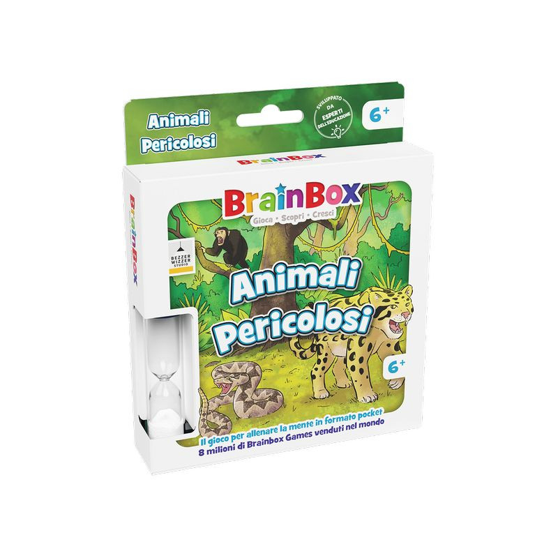 BRAINBOX ANIMALI PERICOLOSI EAN 5025822539021 INGROSSO GIOCHI DI CARTE BRAINBOX ANIMALI PERICOLOSI EAN 5025822539021 INGROSSO GIOCHI DI CARTE