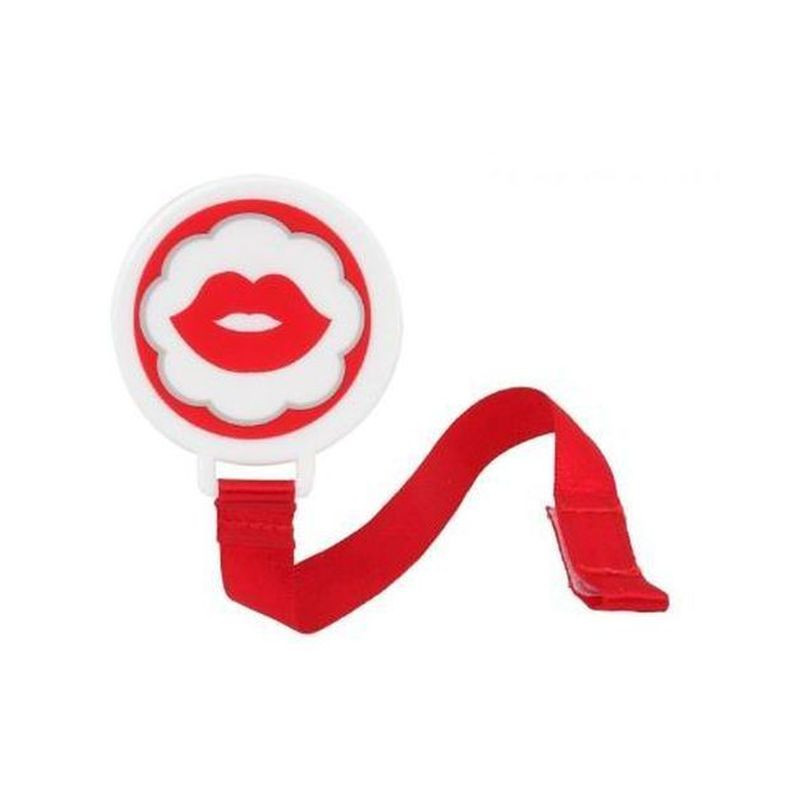 CLIP SALVASUCCHIETTO BLISTER ROSSO EAN 0000007679209 INGROSSO BIBERON E CIUCCI