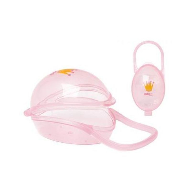 PORTASUCCHIETTO ROSA BLISTER EAN 3662332016929 INGROSSO BIBERON E CIUCCI