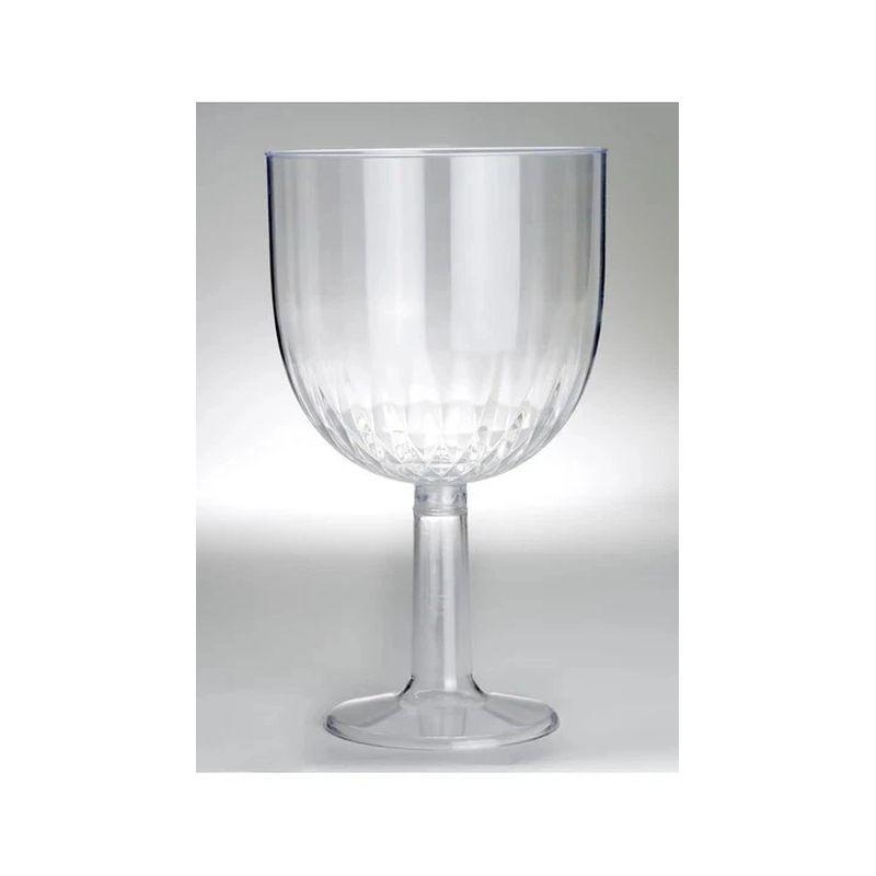 COPPA ACQUA TRASP. GAMBO LUNGO 16X27CM EAN 8054317181466 INGROSSO BICCHIERI PER CASA