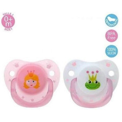 INGROSSO PUERICULTURA SUCCHIETTO ROSA PRINCIPESSA 2PZ +0MESI 3662332017179 PRODOTTI PUERICOLTURA BIBERON E CIUCCI