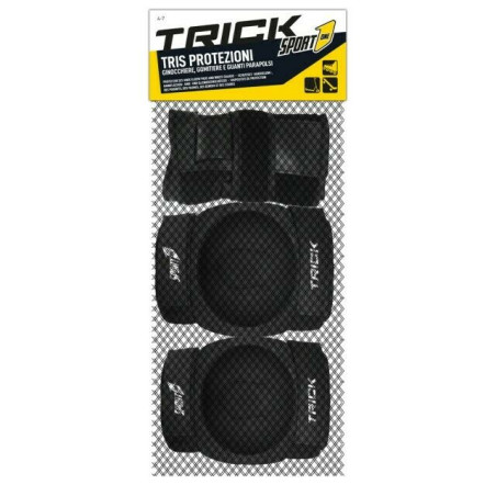INGROSSO GIOCATTOLI PROTEZIONI TRIS TRICK COL. ASS. 8005586194992 SPORT E ARIA APERTA PROTEZIONI SPORTIVE
