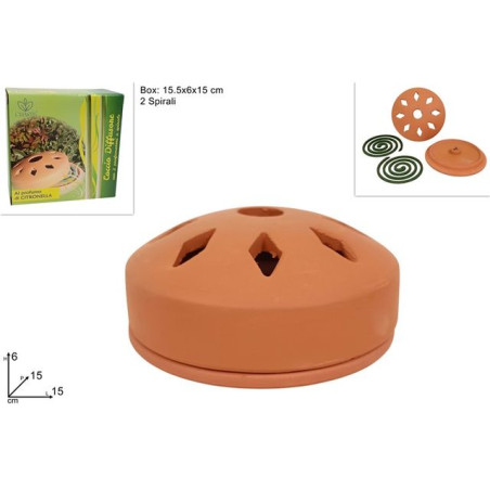 INGROSSO ARTICOLI CAMPEGGIO COCCIO 2 PROFUMATORI 15CM 8034048228814 ARTICOLI PER LA CASA INSETTICIDA