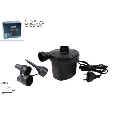 INGROSSO ARTICOLI MARE POMPA ELETTRICA PER GONFIAGGIO/SGONFIAGG 8034048670941 ARTICOLI PER LA SPIAGGIA GONFIATORI CANOTTI