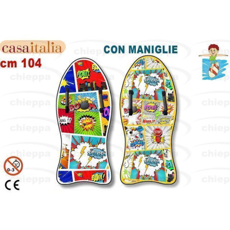 INGROSSO ARTICOLI MARE TAVOLA SURF 104 C/MANIGLIE COMICS 8026758123220 ARTICOLI PER LA SPIAGGIA TAVOLE SURF