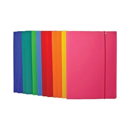 CARTELLA C/ELASTICO A4 LACCATO ASS. CARTOLERIA EAN 8051818041909 INGROSSO CARTELLINE A.N.S. 01NIK259/1 CARTELLINE