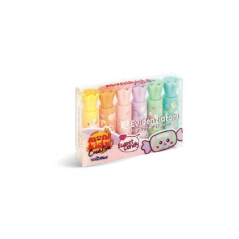 EVIDENZIATORI PZ.6 SWEET CANDY CARTOLERIA EAN 8051818054596 INGROSSO EVIDENZIATORI A.N.S. 36NIK052 EVIDENZIATORI