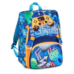 ZAINO ESTENSIBILE SJ GANG JOYFUL PINS B CARTOLERIA EAN 8055714331041 INGROSSO ZAINI SCUOLA SEVEN 20C202620 ZAINI SCUOLA