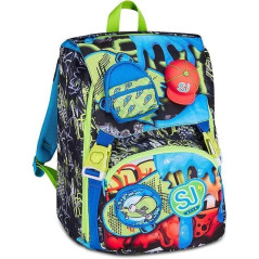 ZAINO ESTENSIBILE SJ GANG SOFT POUCH BOY CARTOLERIA EAN 8055714330860 INGROSSO ZAINI SCUOLA SEVEN 20C202612 ZAINI SCUOLA