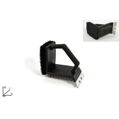 SPAZZOLA PER BARBECUE SETOLE ACCIAIO CASALINGHI EAN 8034048370841 INGROSSO BARBECUE DUE ESSE DISTRIBUZIONI 370841 BARBECUE