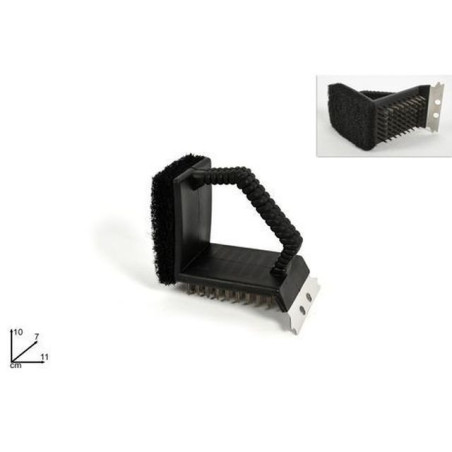 SPAZZOLA PER BARBECUE SETOLE ACCIAIO CASALINGHI EAN 8034048370841 INGROSSO BARBECUE DUE ESSE DISTRIBUZIONI 370841 BARBECUE