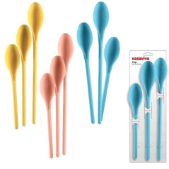 CUCCHIAIONI POP SET 3PZ ASS. EAN 8034116810262 INGROSSO UTENSILI PER CUCINA