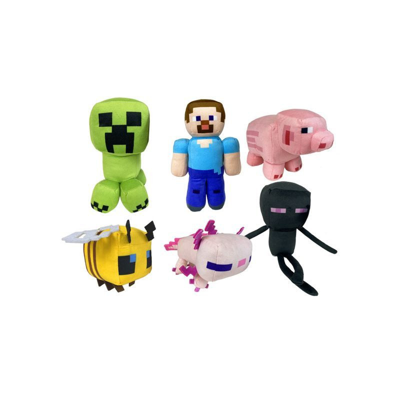 PELUCHE MINECRAFT 18CM 6 ASS. EAN 5038104012013 INGROSSO PELUCHE MORBIDOSI PELUCHE MINECRAFT 18CM 6 ASS. EAN 5038104012013 INGROSSO PELUCHE MORBIDOSI